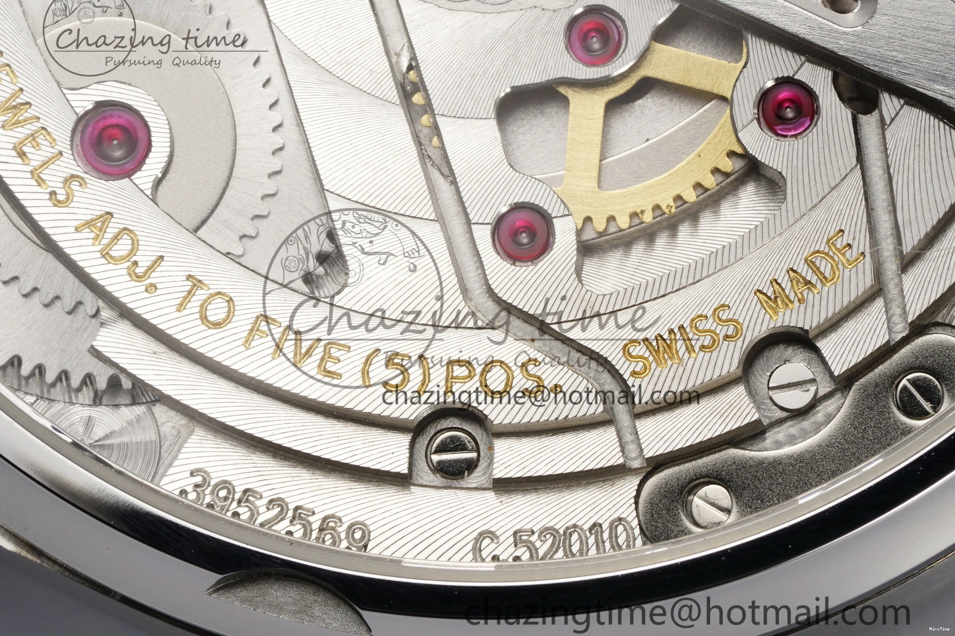 MIROTIME 0316 ZeroBulk Portuguese Real PR IW500715 SS AZF 1:1 Best Edition White Blue Dial on Blue Leather Strap A 7034